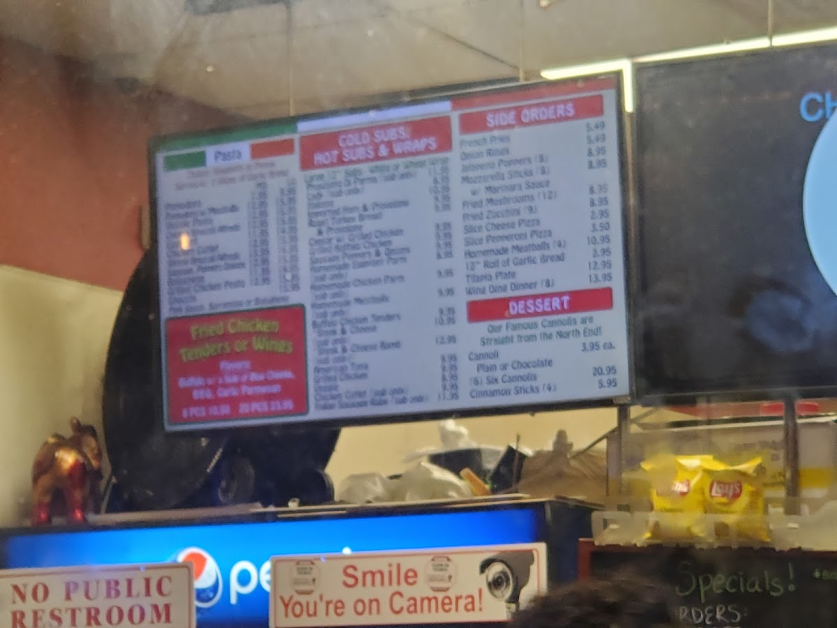 Menu Italian Pizza And Subs-9